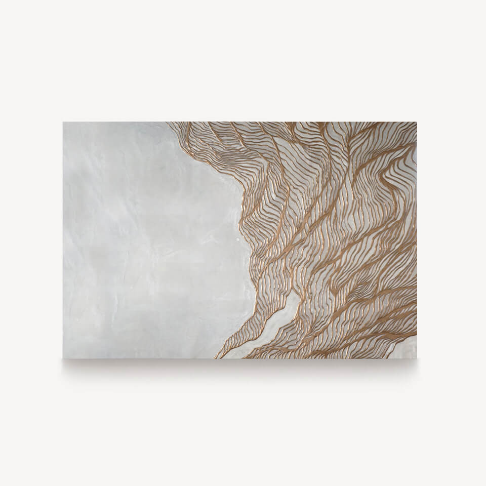 Alchymia Forest Rain Wall Decor White Background